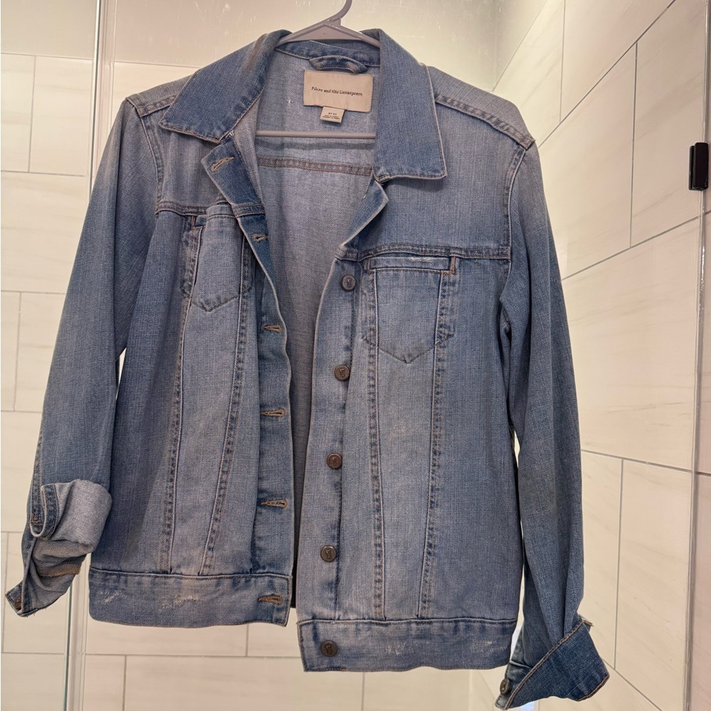 Anthropologie denim jacket